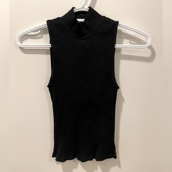 Wilfred Mockneck Ribbed Top - Picture 1 of 6